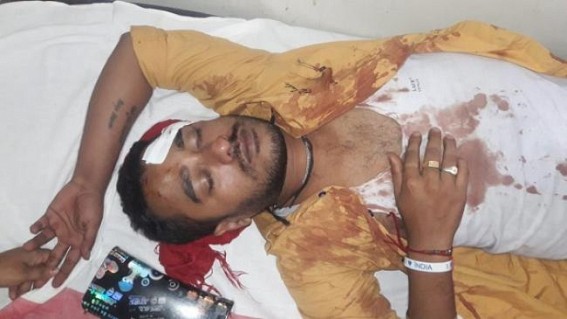 No Arrest of BJP goons 3 days after Attack on DYFI activist